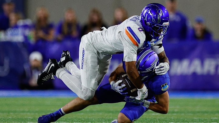 Boise State Broncos defensive back Ty Benefield. Boise State Broncos defensive back Ty Benefield.