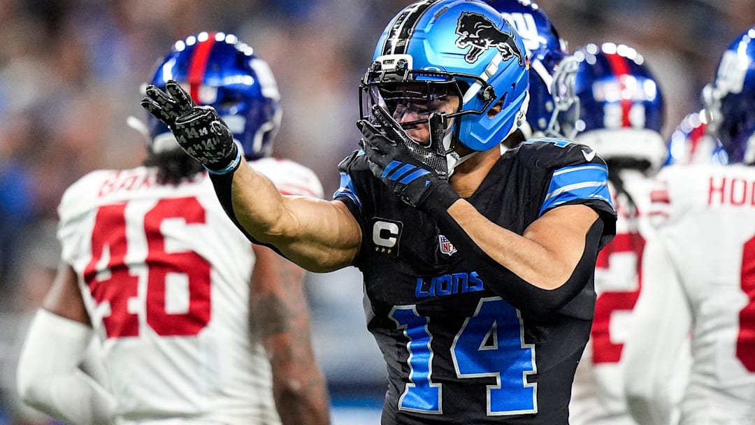 Amon-Ra St. Brown moved closer to notable record in Lions' wild win vs. Giants