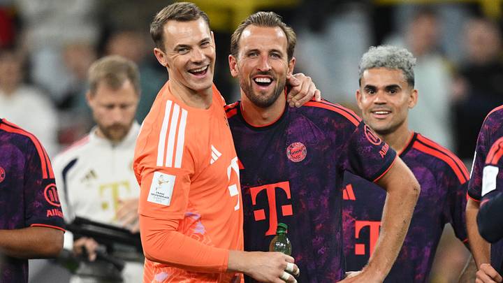 Sorgte für klare Verhältnisse abseits des Rasens: Bayern-Torjäger Harry Kane hier gemeinsam mit Manuel Neuer Sorgte für klare Verhältnisse abseits des Rasens: Bayern-Torjäger Harry Kane hier gemeinsam mit Manuel Neuer