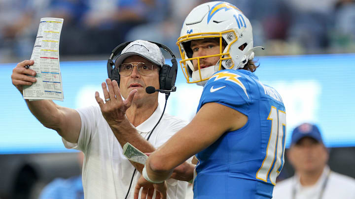 Los Angeles Chargers Jim Harbaugh & Justin Herbert