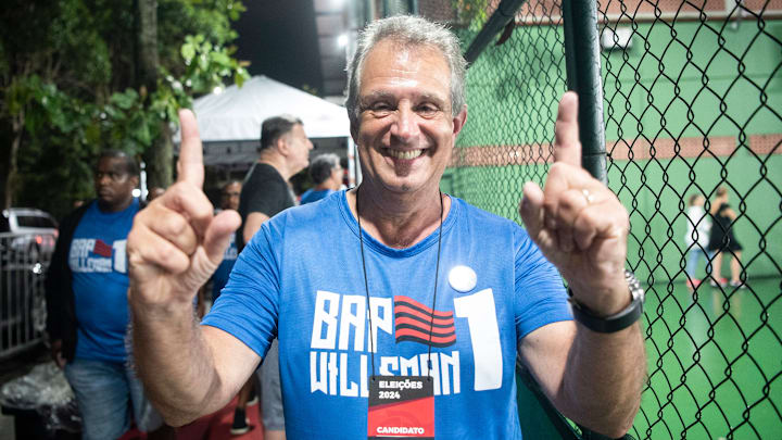 Bap foi eleito e será o presidente do Flamengo até o fim de 2027