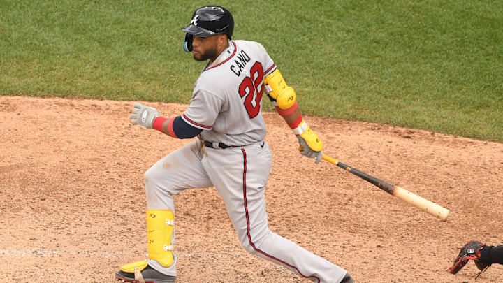 Robinson Cané alineó como tercer bate y segunda base de República Dominicana, en su estreno en esta Serie del Caribe 2023