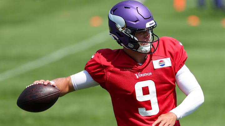 Minnesota Vikings QB J.J. McCarthy