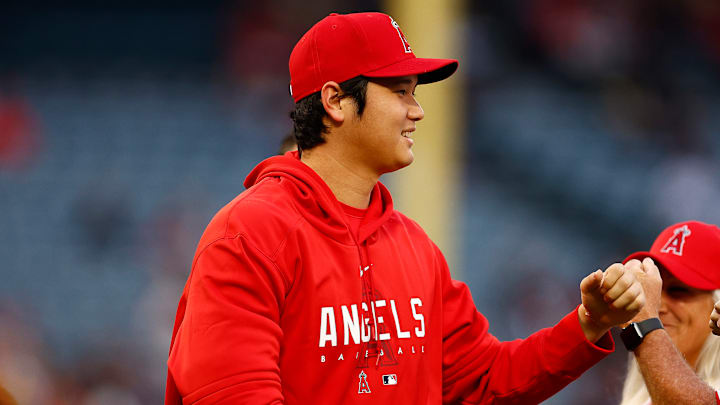 Oakland Athletics v Los Angeles Angels