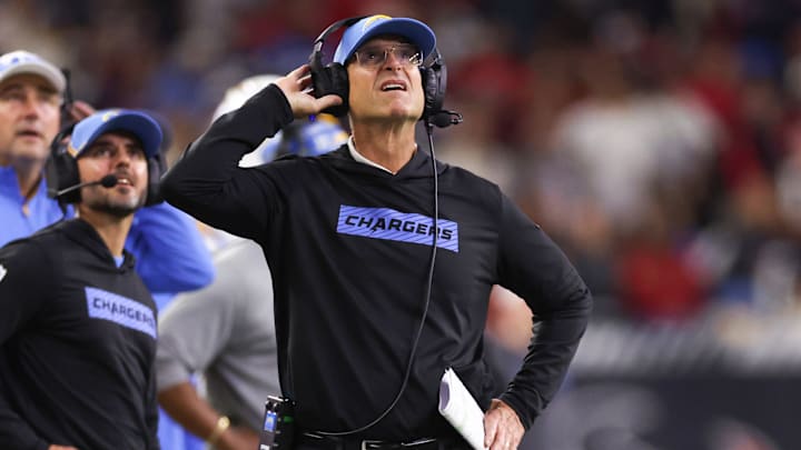 Los Angeles Chargers HC Jim Harbaugh