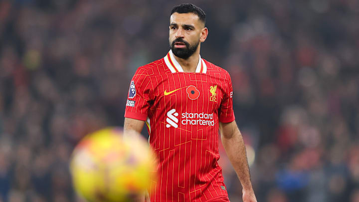 Salah é titular do Liverpool para a partida