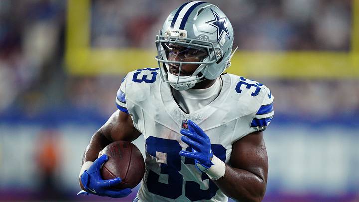Dallas Cowboys running back Javonte Williams 