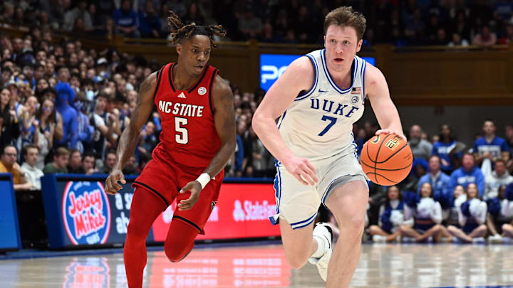 NC State basketball guard Trey Parker