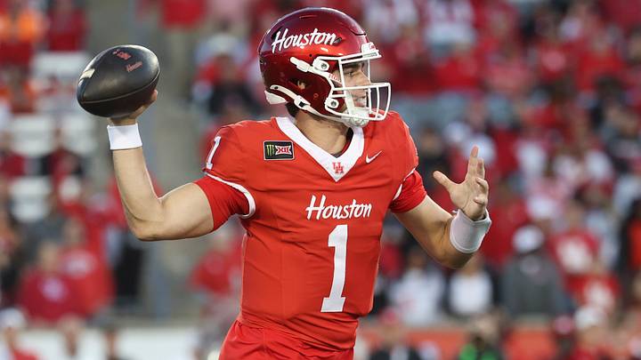 Houston Cougars quarterback Conner Weigman takes on the Utah Utes in Week 8 of the 2026 college football season. Houston Cougars quarterback Conner Weigman takes on the Utah Utes in Week 8 of the 2026 college football season.