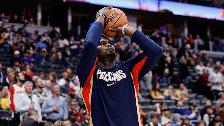 New Orleans Pelicans forward Zion Williamson.