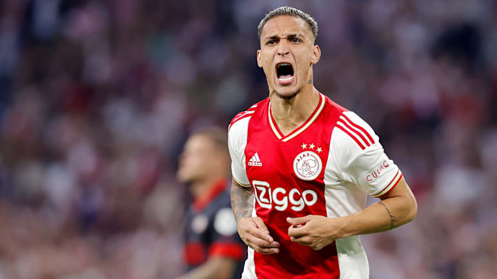 Antony will soon officially become a Man Utd player Antony will soon officially become a Man Utd player