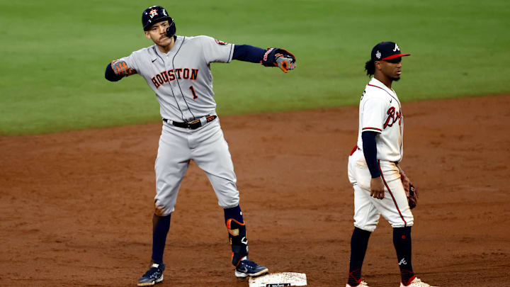Carlos Correa fue alineado como tercer bate y logró tres indiscutibles