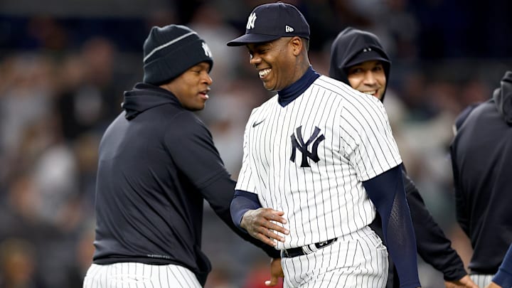 Aroldis Chapman ha hecho 8 relevos con los Yankees en 2022 