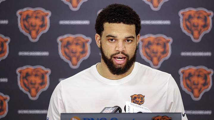 Chicago Bears quarterback Caleb Williams