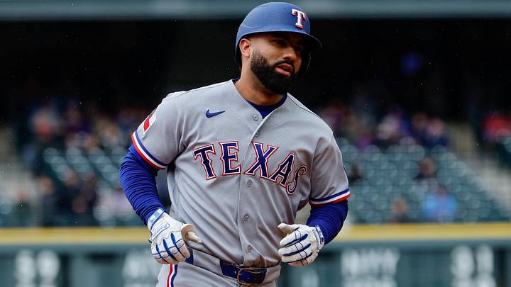Texas Rangers shortstop Ezequiel Duran.