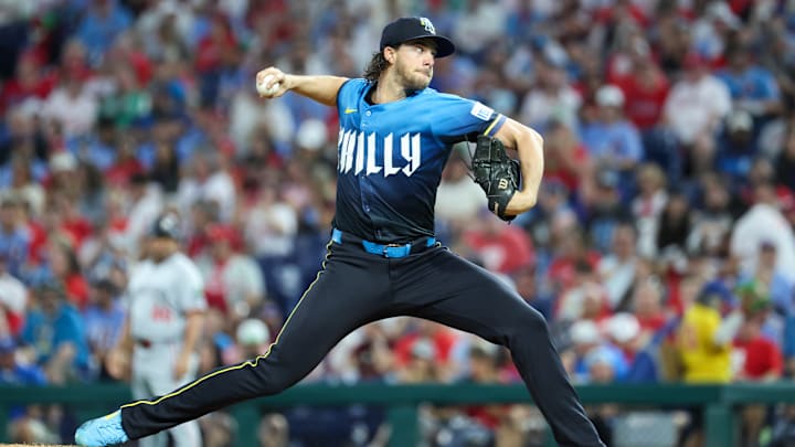 Aaron Nola amassed the second-most strikeouts in Phillies' franchise history.