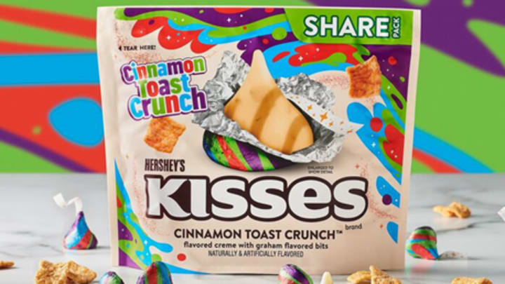 Hershey's Kisses Cinnamon Toast Crunch