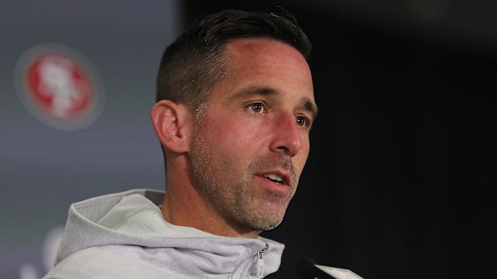 San Francisco 49ers head coach Kyle Shanahan