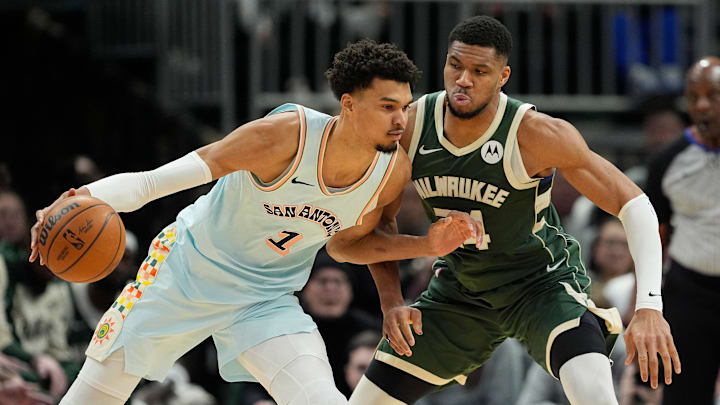 Victor Wembanyama, Giannis Antetokounmpo 