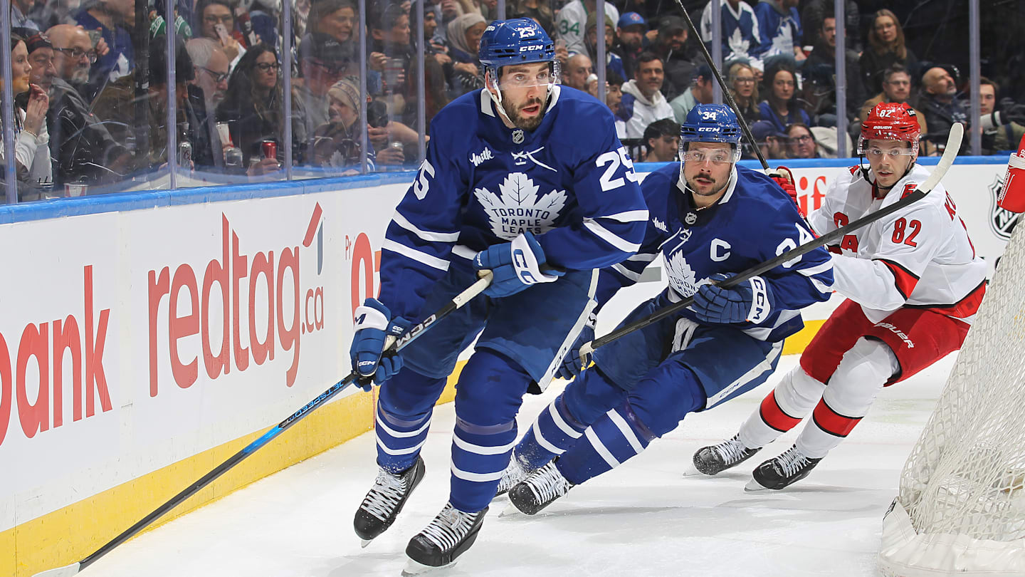 Former defensemen says 'no comment' when asked how much he hates Maple Leafs