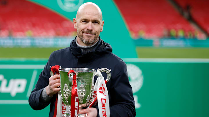Erik ten Hag hat seinen ersten Titel mit Manchester United gewonnen
