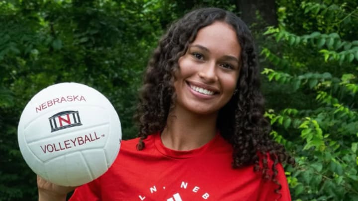Nebraska volleyball commit Shaye Witherspoon.