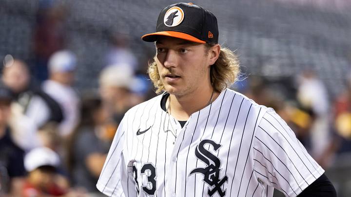 Nov 9, 2025; Mesa, AZ, USA; Chicago White Sox pitcher Hagen Smith during the Arizona Fall League Fall Stars Game at Sloan Park. Mandatory Credit: Mark J. Rebilas-Imagn Images Nov 9, 2025; Mesa, AZ, USA; Chicago White Sox pitcher Hagen Smith during the Arizona Fall League Fall Stars Game at Sloan Park. Mandatory Credit: Mark J. Rebilas-Imagn Images