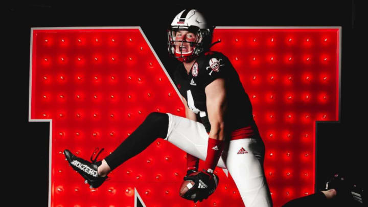 Nebraska wide receiver signee Tanner Terch on a visit to Lincoln. Nebraska wide receiver signee Tanner Terch on a visit to Lincoln.