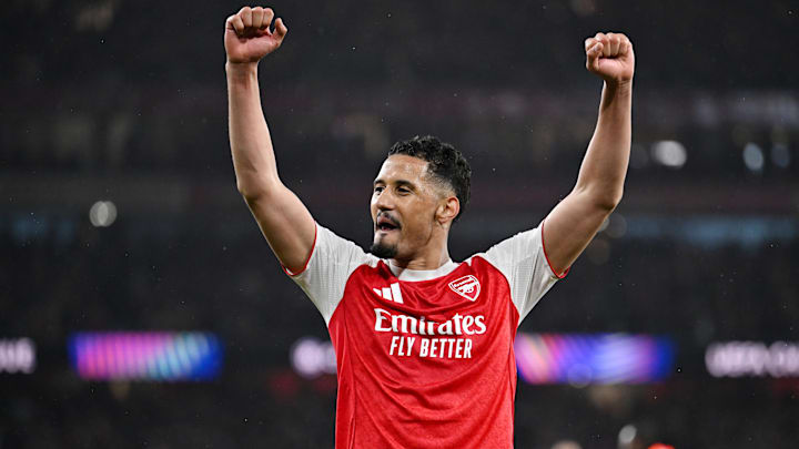 William Saliba a été brillant avec Arsenal.