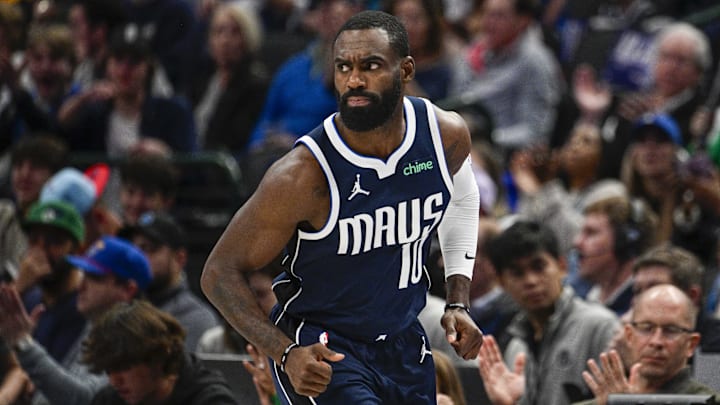 Dec 12, 2023; Dallas, Texas, USA; Dallas Mavericks forward Tim Hardaway Jr. (10) in action during