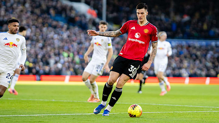 Man Utd welcome rivals Leeds to Old Trafford on Monday night.