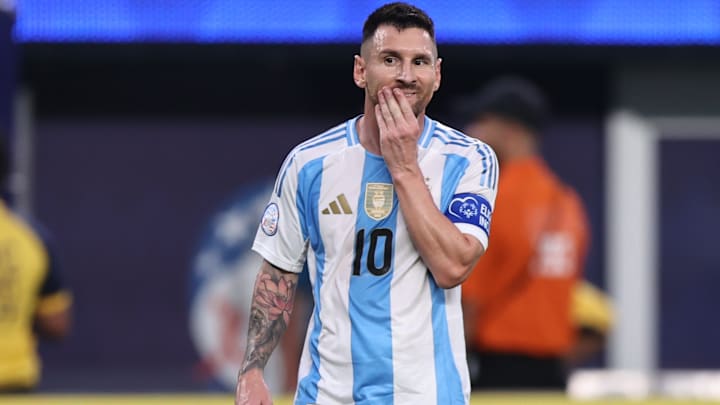 Lionel Messi é a grande estrela da Argentina