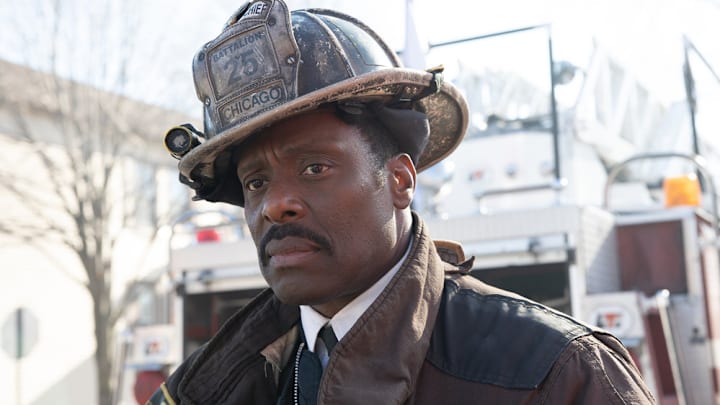 CHICAGO FIRE -- "A Chicago Welcome" Episode 813 -- Pictured: Eamonn Walker as Wallace Boden -- (Photo by: Adrian Burrows/NBC)