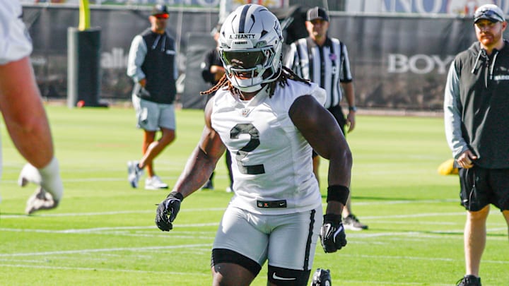 Las Vegas Raiders RB Ashton Jeanty Las Vegas Raiders RB Ashton Jeanty
