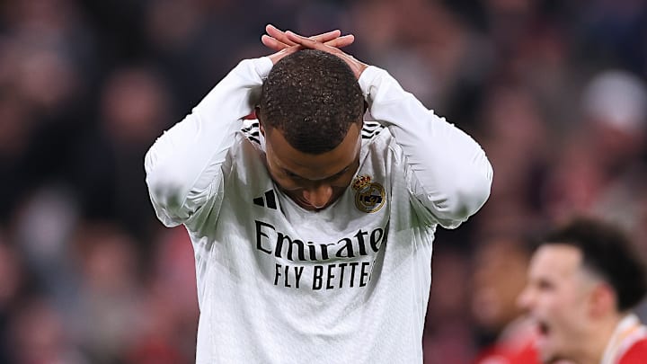 Kylian Mbappe's Real Madrid lost to Liverpool on Wednesday