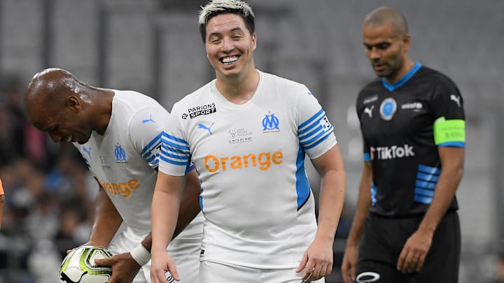 Samir Nasri a été au centre de l'attention, ce mercredi soir.