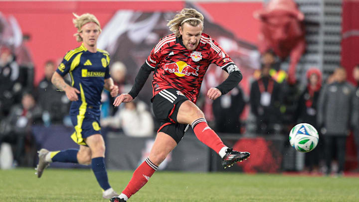 The New York Red Bulls picked up their first win of the 2025 MLS season against Nashville SC