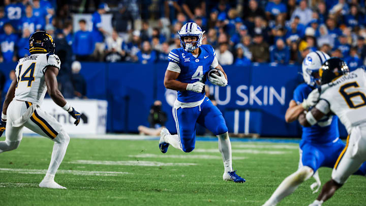 BYU RB LJ Martin against WVU