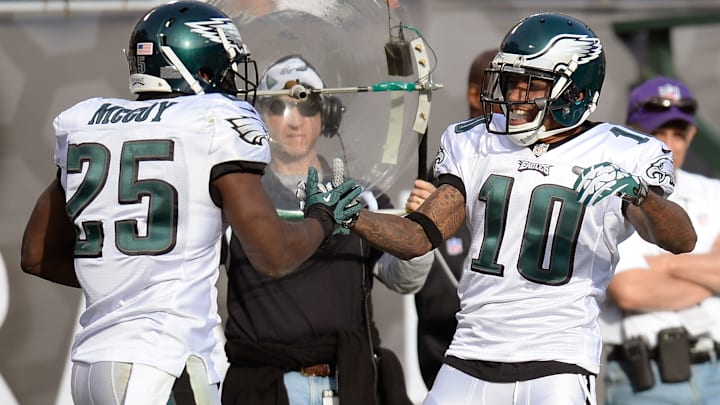 DeSean Jackson #10, LeSean McCoy #25, Philadelphia Eagles