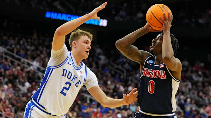 Jaden Bradley has joined Carter Bryant by entering his name into the pool of players for the 2025 NBA Draft. Jaden Bradley has joined Carter Bryant by entering his name into the pool of players for the 2025 NBA Draft.