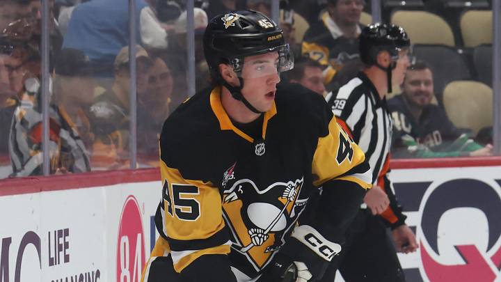 Pittsburgh Penguins defenseman Harrison Brunicke