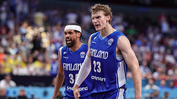 Serbia v Finland: Round of 16 -  FIBA EuroBasket 2025