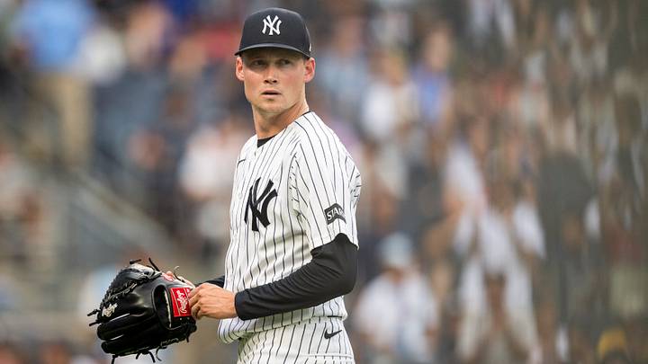 New York Yankees right-hander Will Warren. New York Yankees right-hander Will Warren.