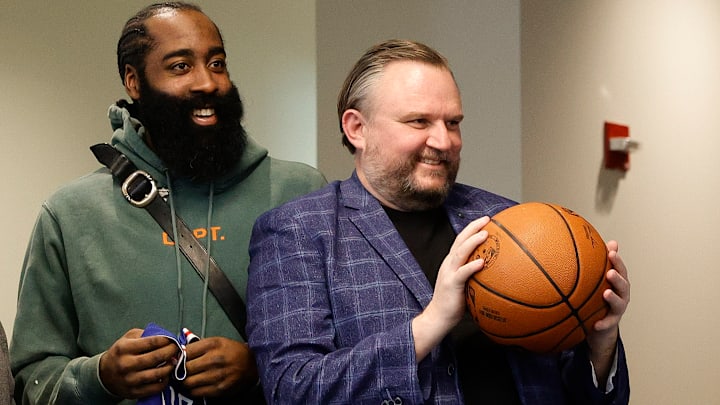 Philadelphia 76ers Introduce James Harden