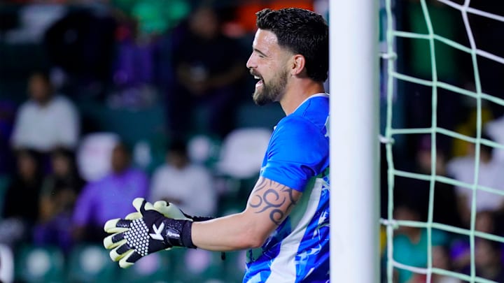 Andrés Gudiño ya ha tenido la oportunidad de defender el arco celeste en torneos pasados