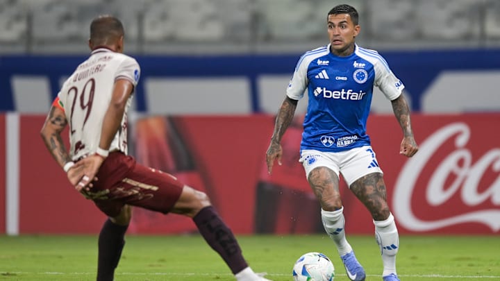 Cruzeiro jogoumuito mal nesta quarta-feira