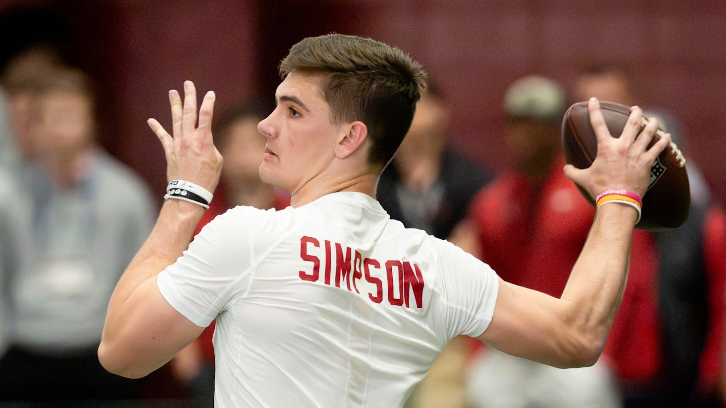 Projected Cardinals Pick Ty Simpson Sends Statement Ahead of Draft