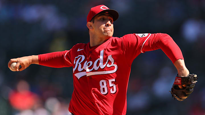 Cincinnati Reds pitcher Luis Cessa.