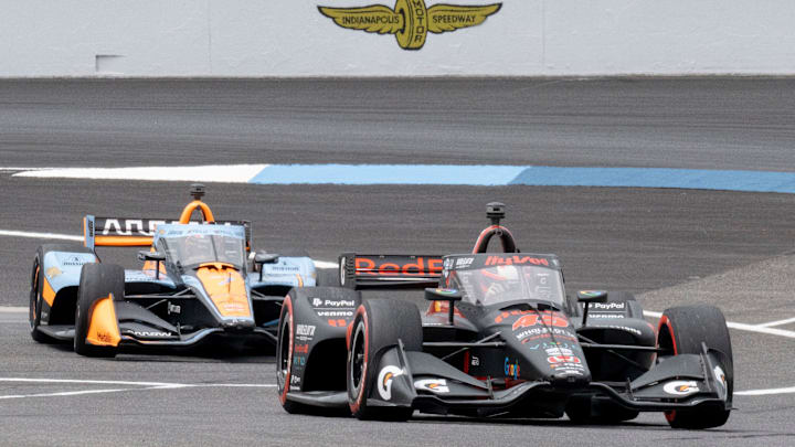 Christian Lundgaard, Rahal Letterman Lanigan Racing, Alexander Rossi, Arrow McLaren, IndyCar