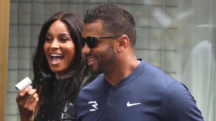 July 11, 2025: Ciara and New York Giants quarterback Russell Wilson at the TODAY show.